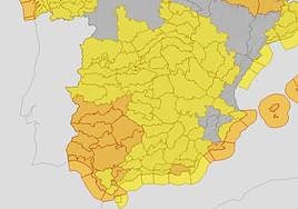 La borrasca Aline activará avisos en casi toda España.