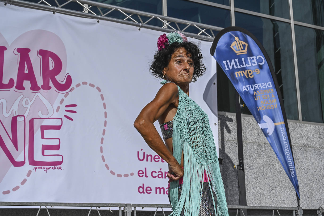 Masterclass de zumba organizada por la AECC en Badajoz