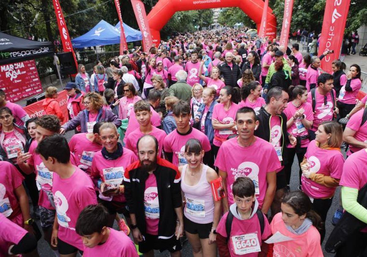 La Marcha Rosa de Cáceres, en imágenes