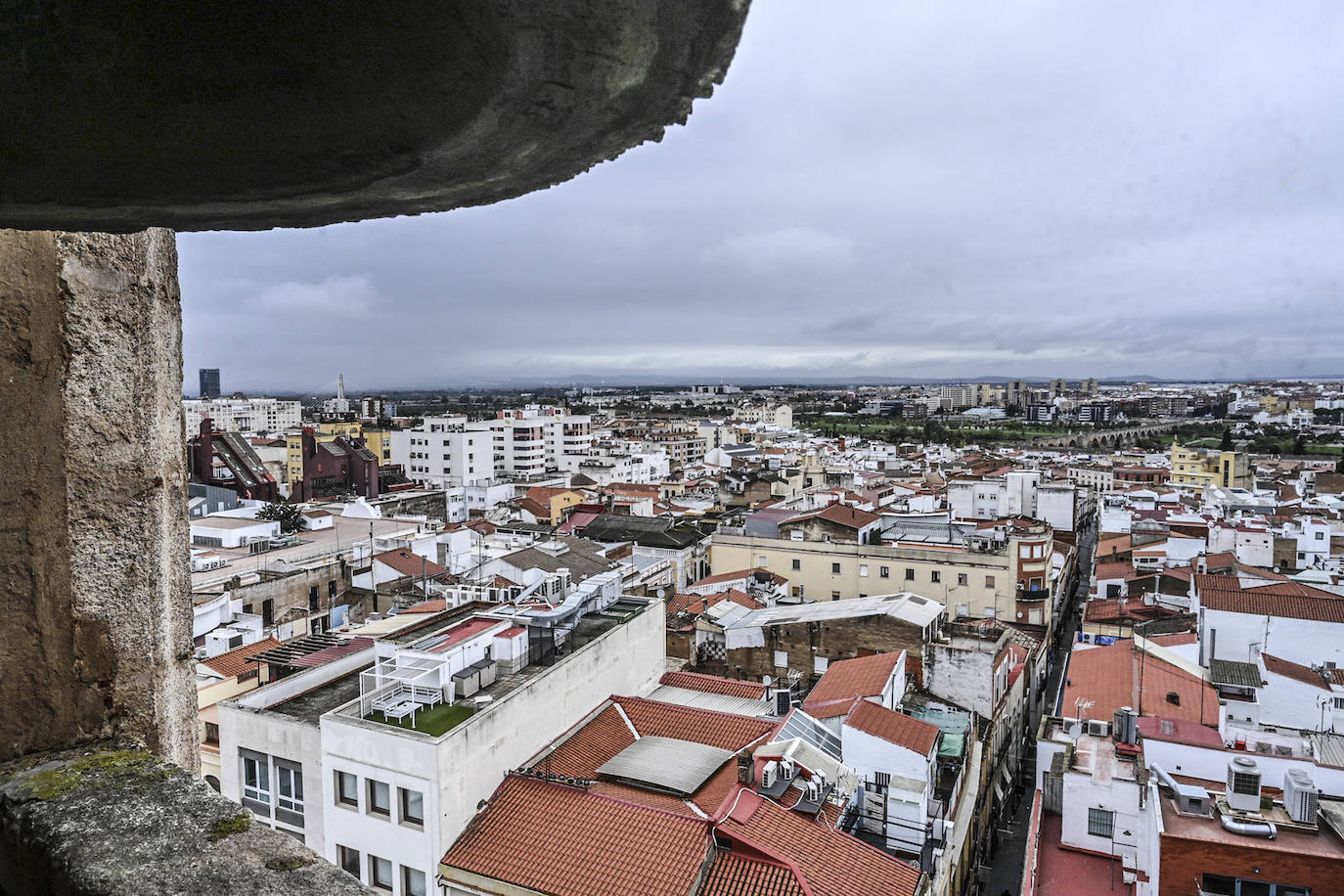 Así se ve Badajoz desde la torre de la catedral (II)