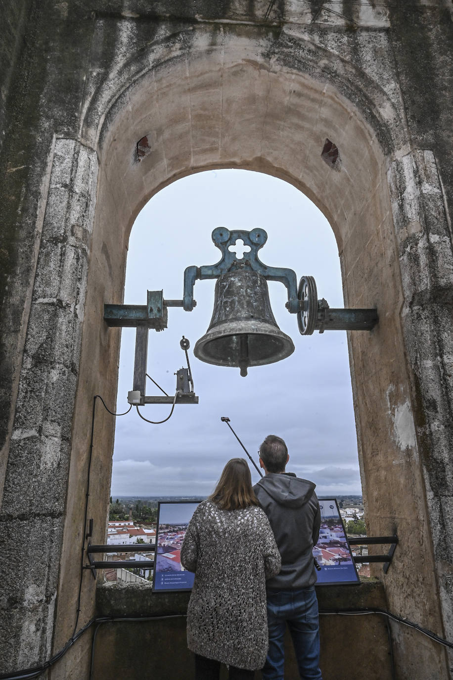 Así se ve Badajoz desde la torre de la catedral (II)