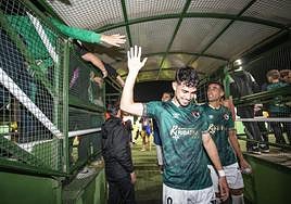 Alegría tras eliminar al Córdoba.