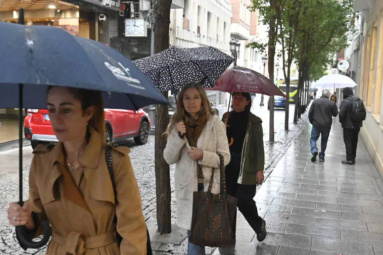 La borrasca Celine amenaza con dejar 40 litros en 12 horas este domingo en Extremadura
