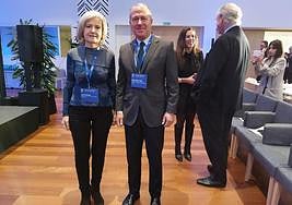 Victoria Bazaga, durante el encuentro celebrado en Palma de Mallorca.