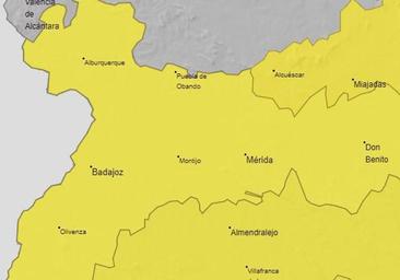 El 112 Extremadura atiende 37 incidencias por la borrasca Celine