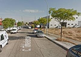 Imagen de la calle Toneleros del polígono industrial Las Capellanías.