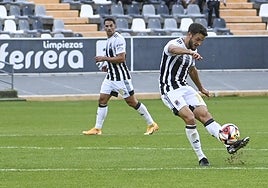 Miguel Núñez en el duelo del pasado domingo.