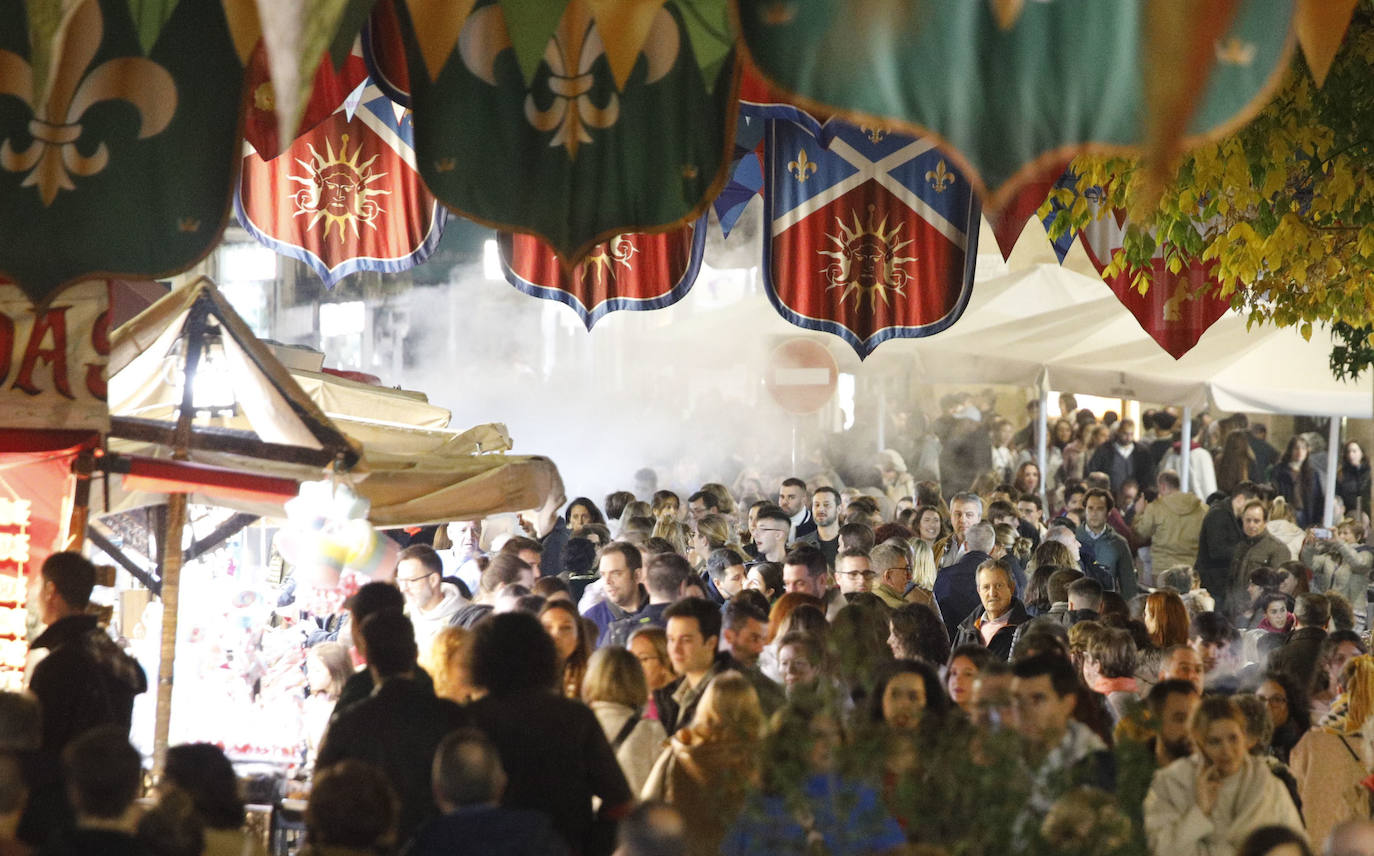 Las rapaces regresan al Mercado Medieval de Cáceres