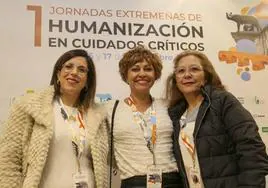 María Luisa Rodríguez, Pilar Sánchez y Paulina Jiménez.