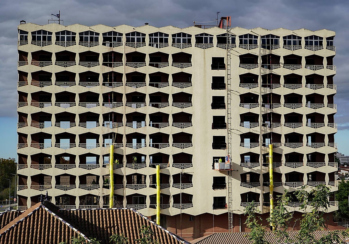Así son las vistas de Badajoz desde lo más alto del Hotel Lisboa