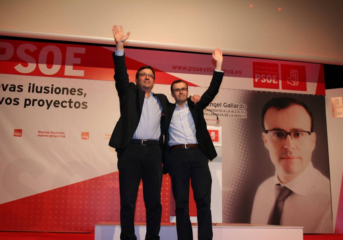 Guillermo Fernández Vara y Miguel Ángel Gallardo.