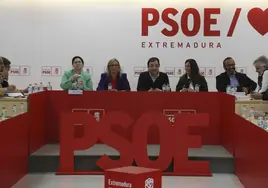 Blanca Martín, Guillermo Fernández Vara, Lara Garlito y Miguel Ángel Morales.
