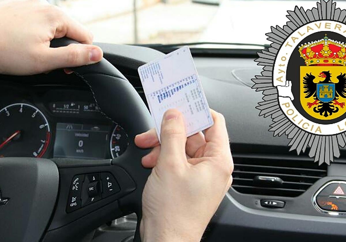 Detenido en Talavera la Real un conductor con el carnet caducado y una tasa de alcohol de más del triple