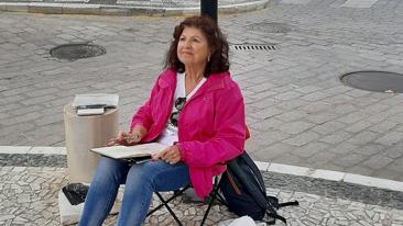 Pilar Díaz, funcionaria jubilada