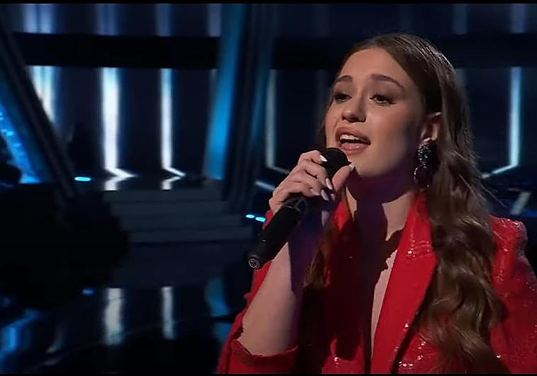 La extremeña Elsa Tortonda, semifinalista de La Voz gracias a los votos del público