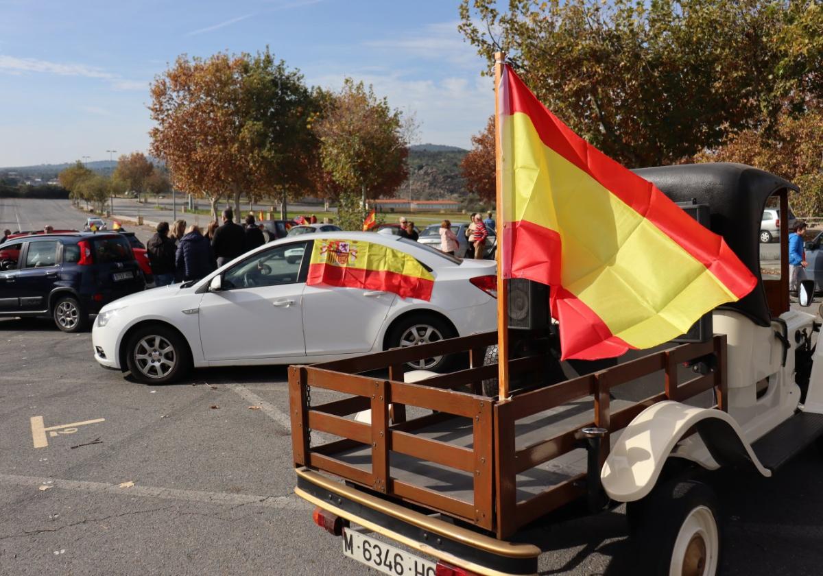 Una caravana contra la Ley de Amnist a Hoy