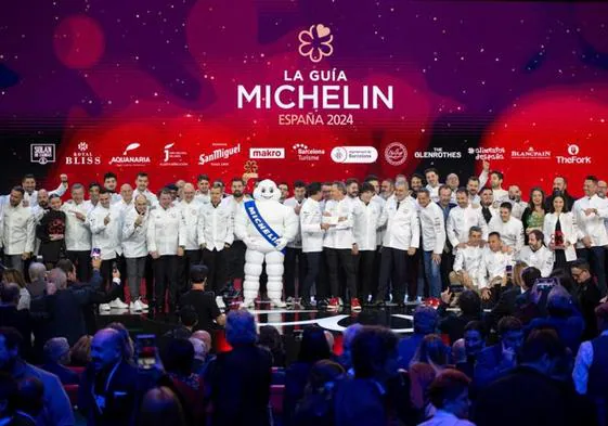 Gala de la Guía Michelin 2024 para dar a conocer las nuevas estrellas del mundo gastronómico.