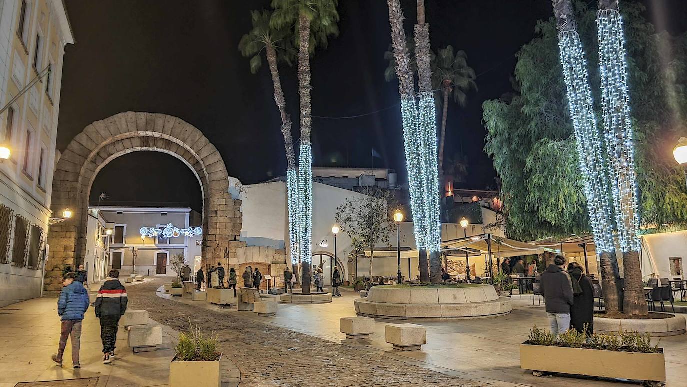 Así ha sido el encendido del alumbrado navideño en Mérida
