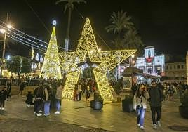 Así ha sido el encendido del alumbrado navideño en Mérida