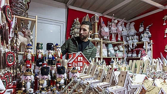 El mercado navideño de Cánovas quiere parecer nórdico