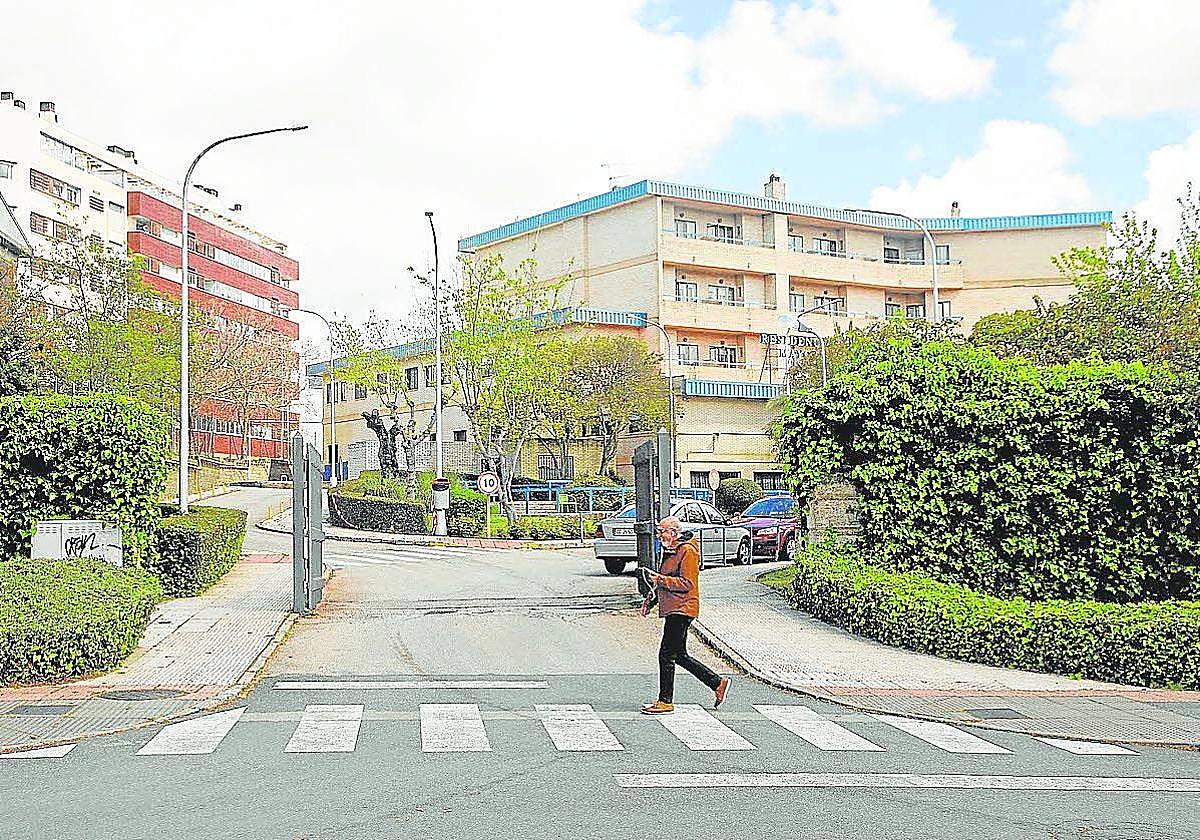 Residencia Cervantes en Cáceres, donde está previsto que se abre el centro de ELA.
