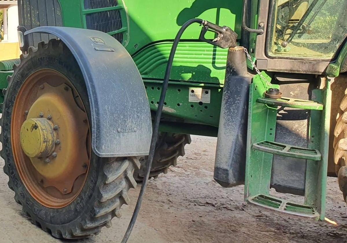 Descubren un fraude de gasóleo agrícola en una obra en Torremejía