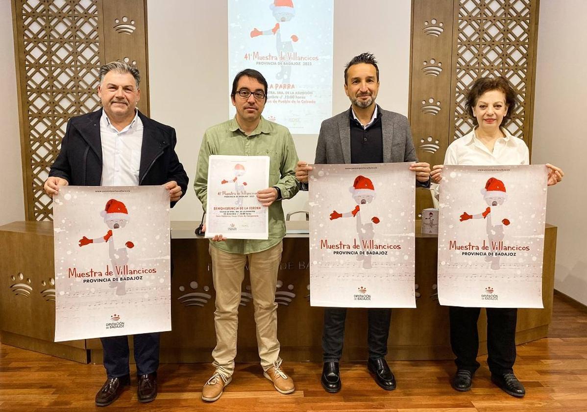 Asistentes al acto de presentación de la Muestra Provincial.