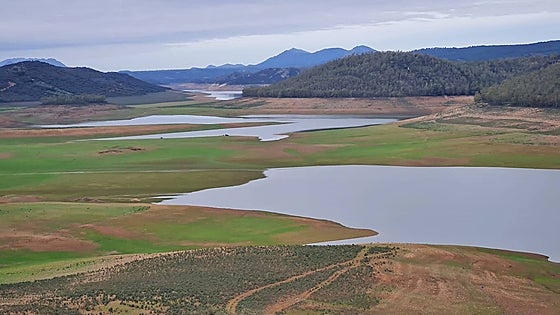 Los embalses extremeños ganan quince puntos respecto a su situación hace un año