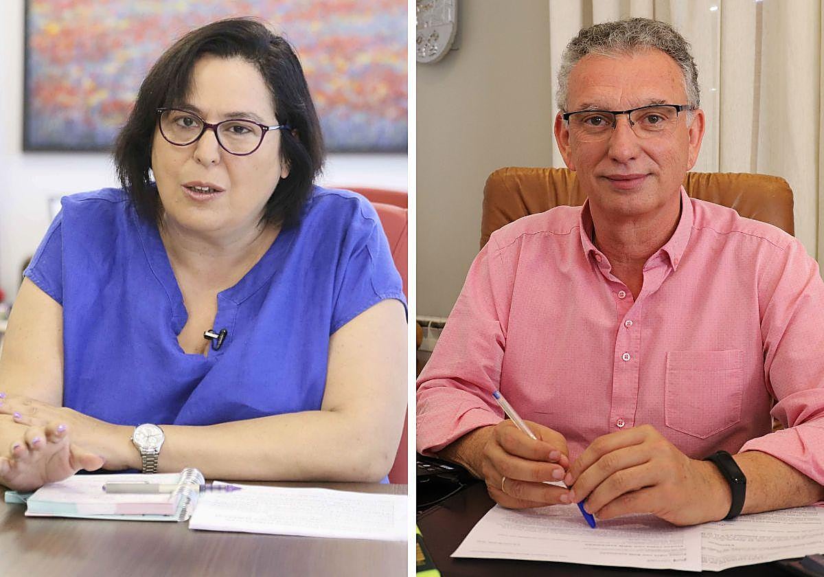 Begoña García y José Luis Quintana.