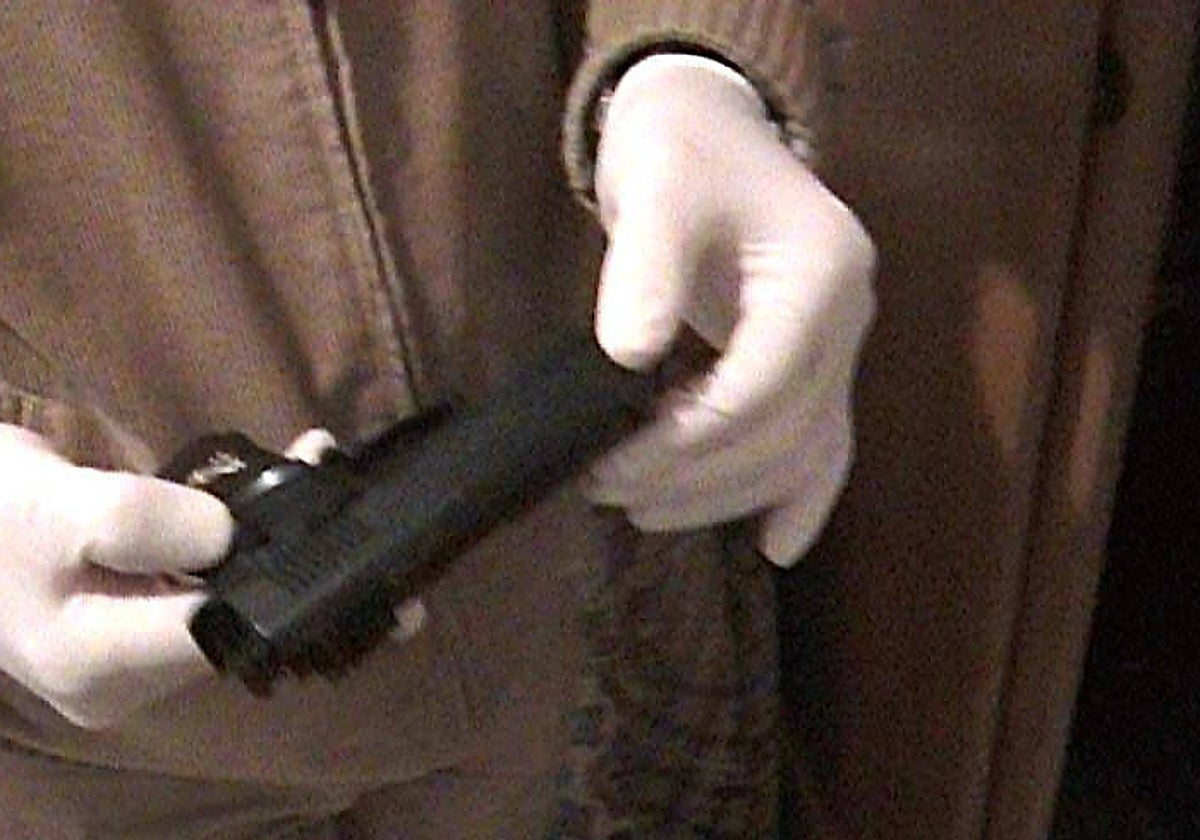 Una pistola simulada como la que se ha usado en algunos casos.