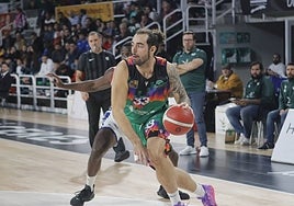 Juanjo Santana, con el Cáceres ante el Alicante.
