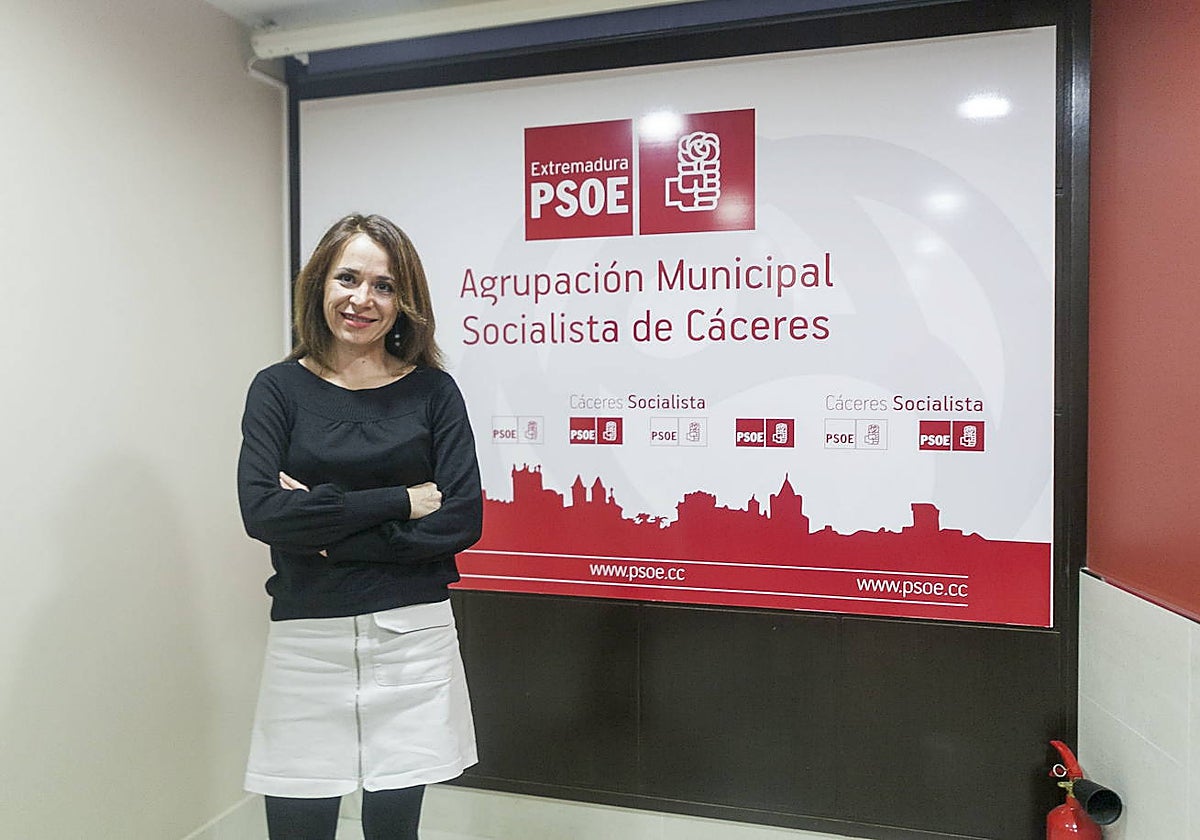 Belén Fernández, portavoz socialista.