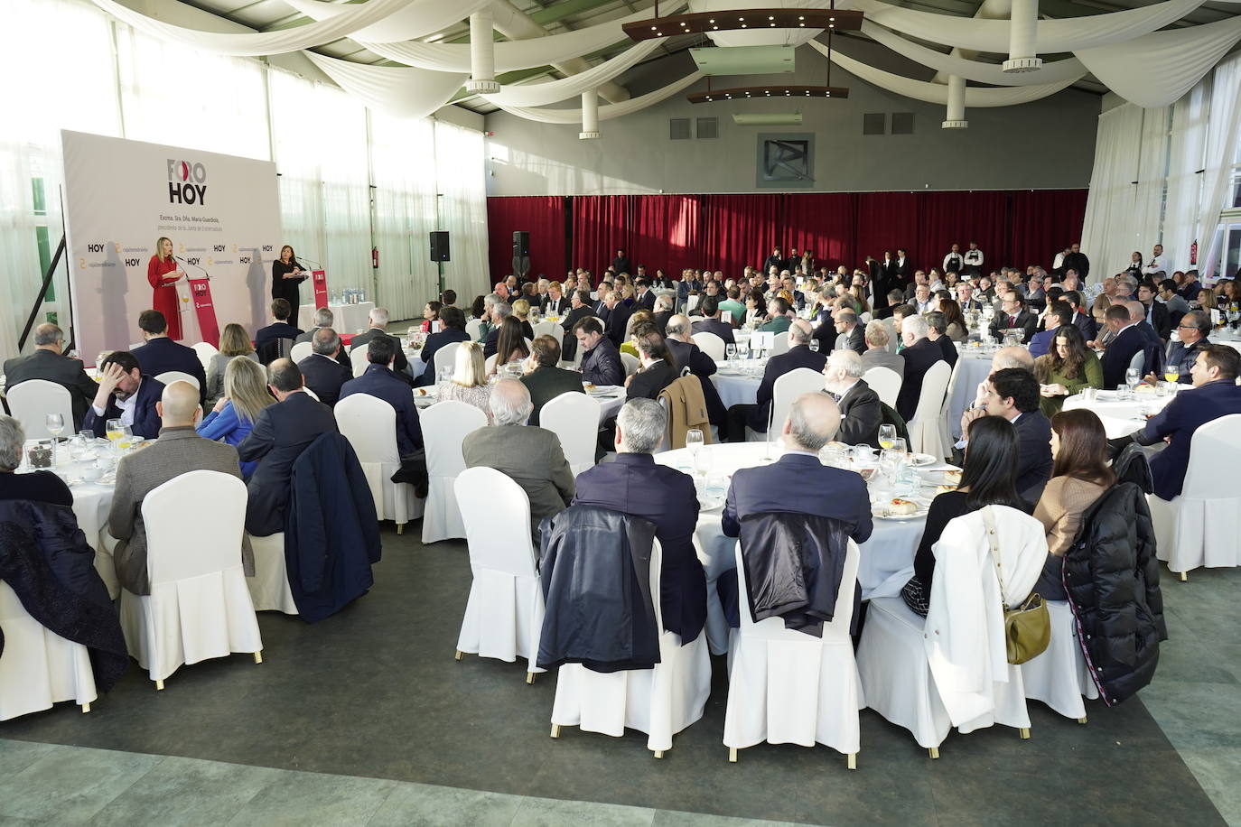 Desayuno celebrado durante la celebración del Foro HOY.