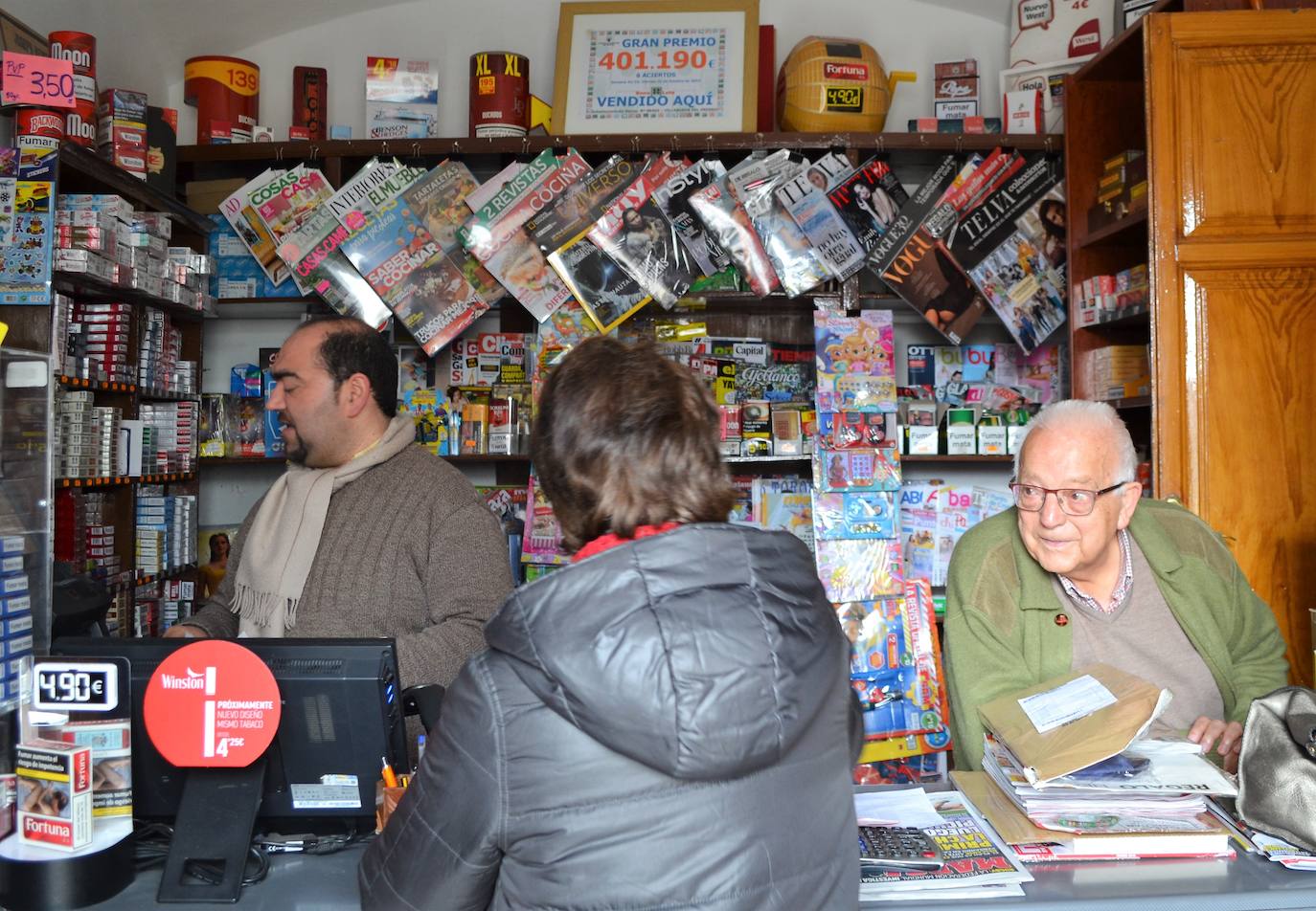 Quinto vendido en Villanueva del Fresno.