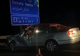 Muere al salir de un coche accidentado en la A-66 y ser atropellado por otro turismo