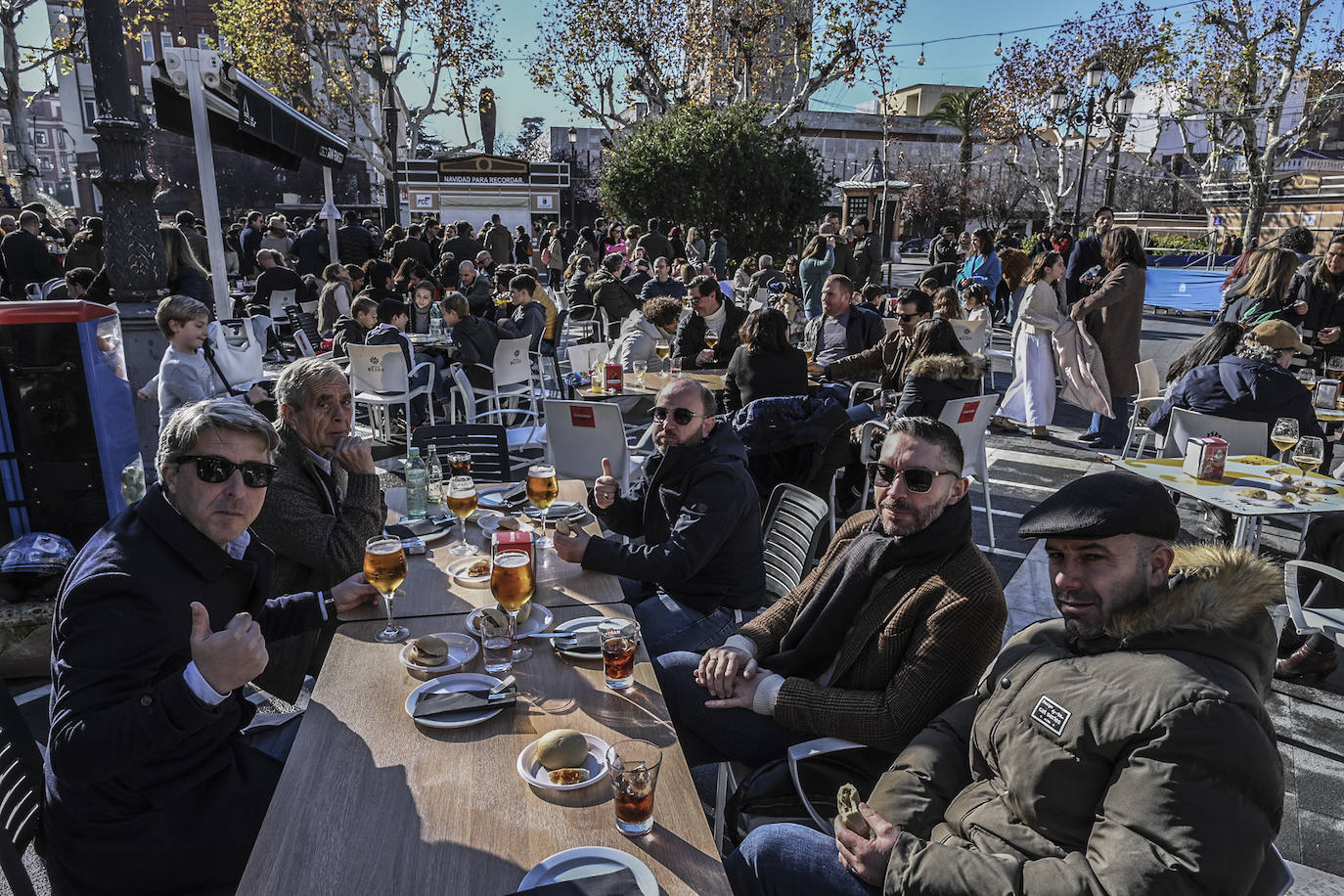 Cañas de Nochebuena en Badajoz