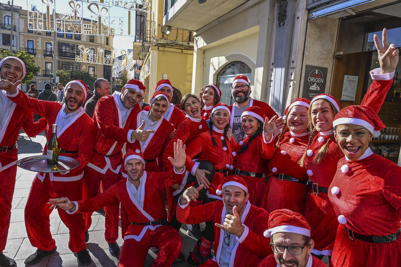 Cañas de Nochebuena en Badajoz