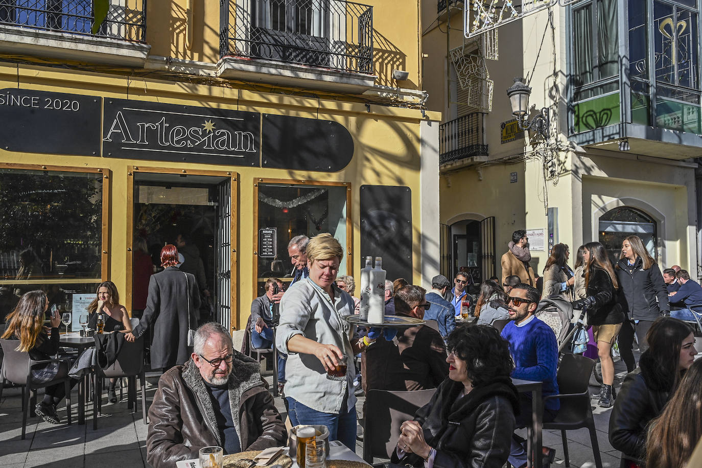 Cañas de Nochebuena en Badajoz