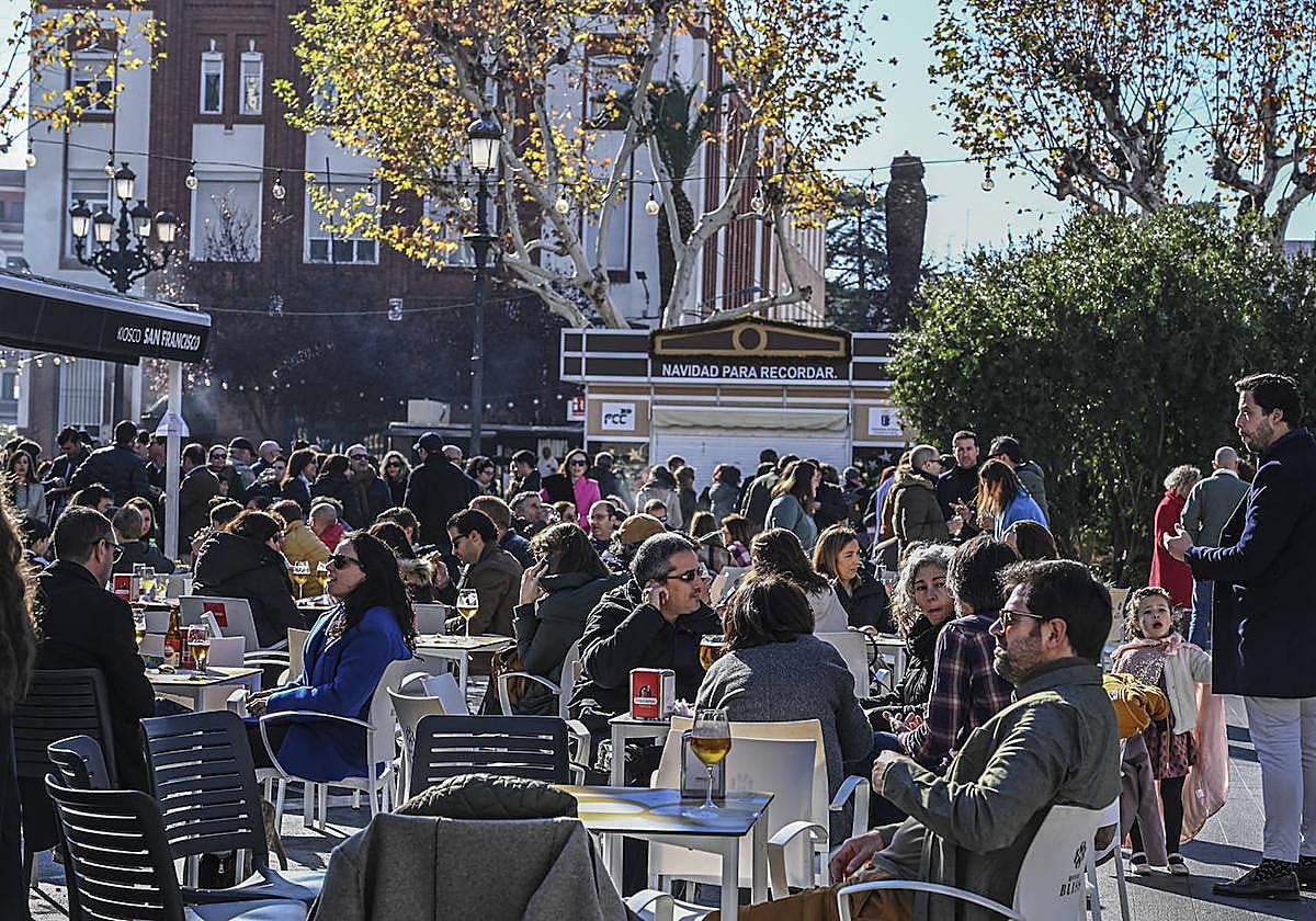 Cañas de Nochebuena en Badajoz