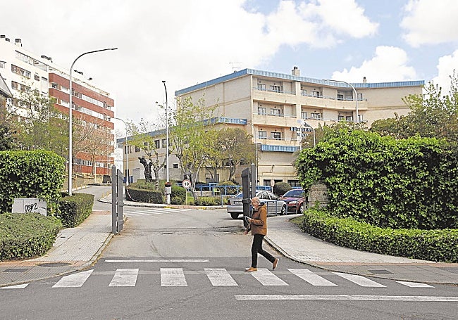 Residencia Cervantes en Cáceres, que será reformada para atender a enfermos y familiares de ELA.