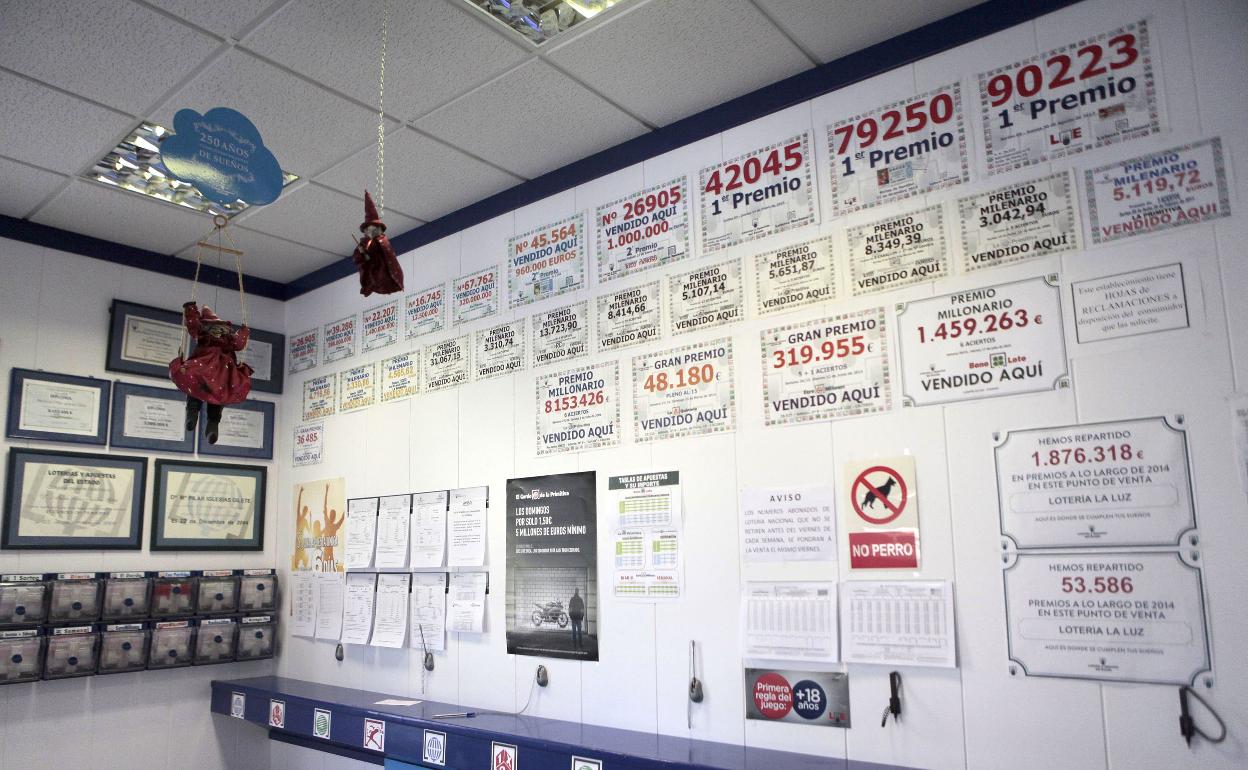 Un acertante de la Bonoloto gana este lunes más de 600.000 euros