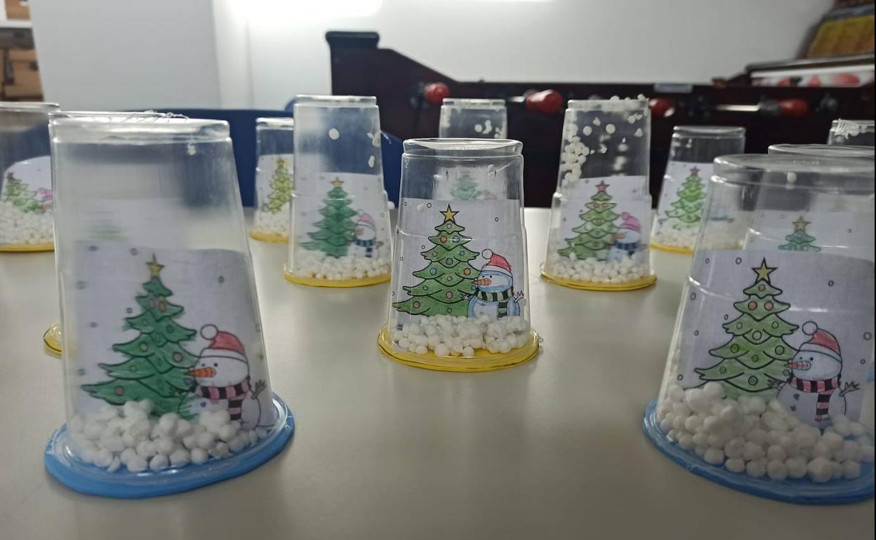 Una de las manualidades de la pasada quincena. 