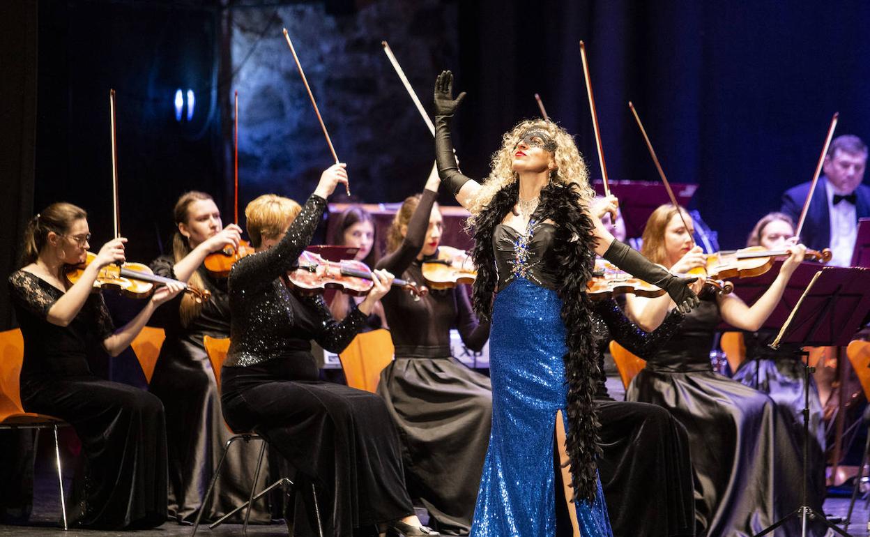 El concierto de año nuevo se celebró el pasado jueves en el Gran Teatro de Cáceres. 