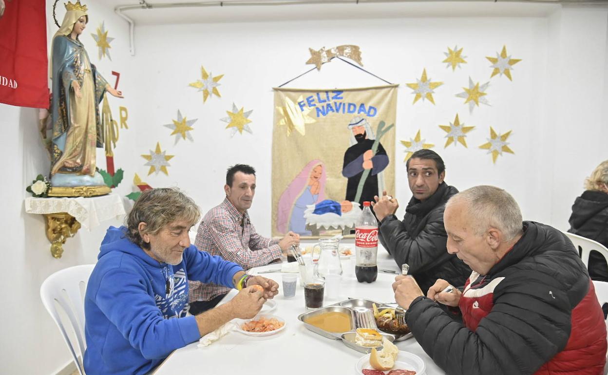 Comedor social de San Vicente de Paúl de Badajoz. 