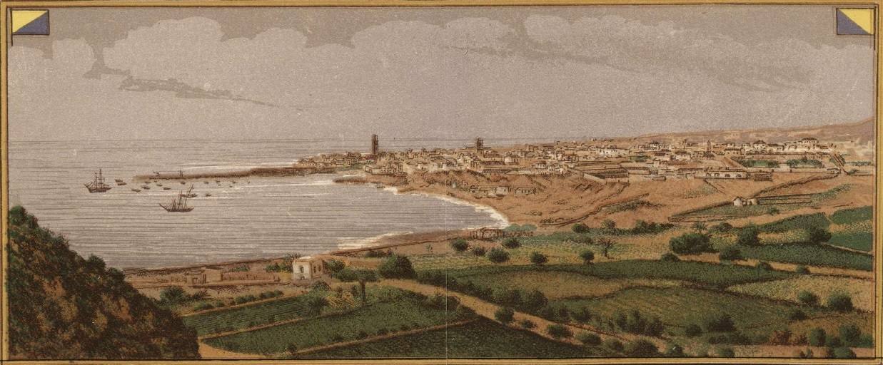 Cromolitografía de Canarias.