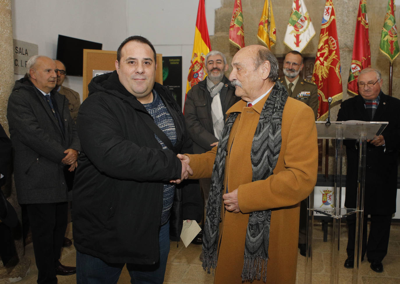 Exposición de Bellas Artes en el Ejército en el Palacio de las Cigüeñas