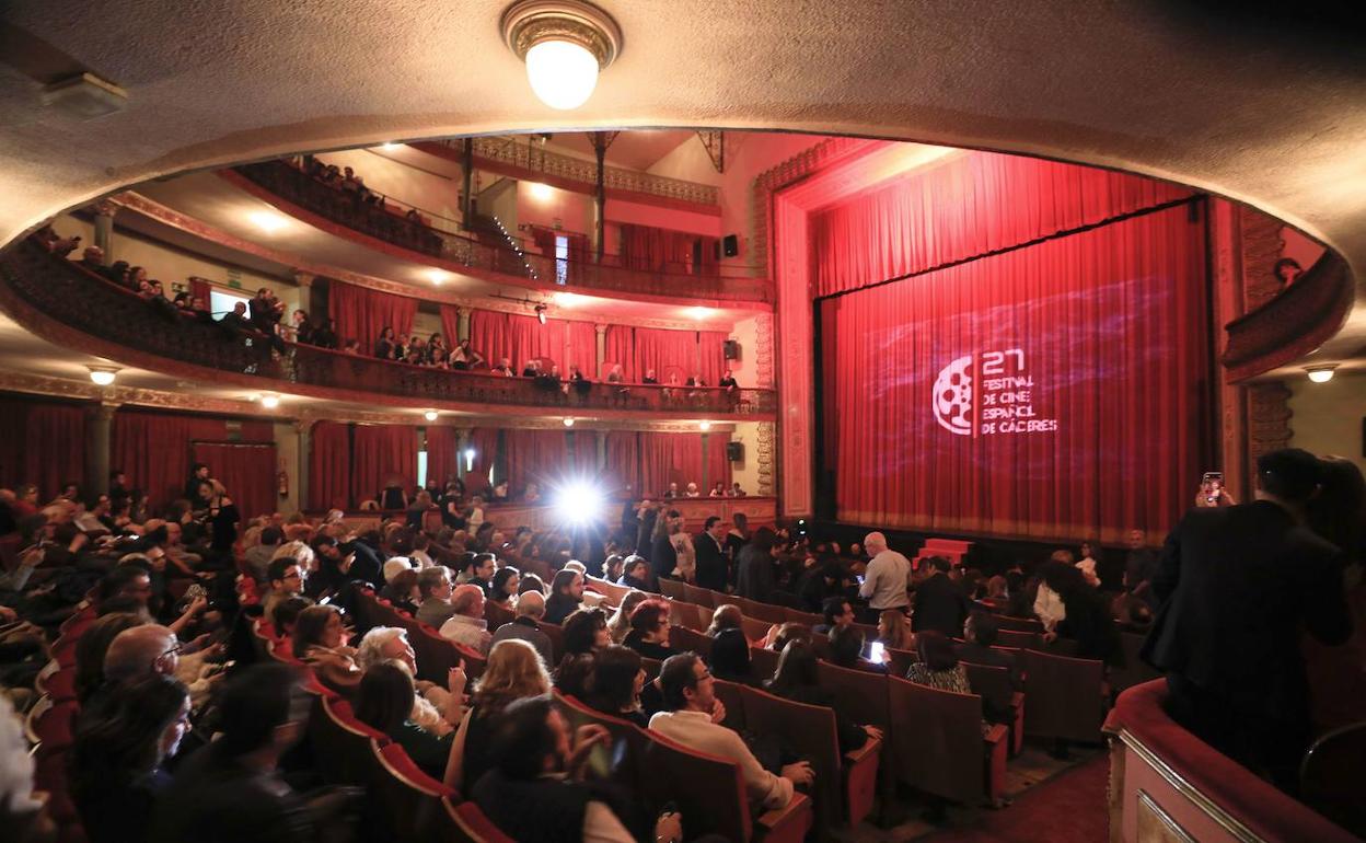 La gala de los San Pancracios es el acto central del Festival de Cine de Cáceres. 