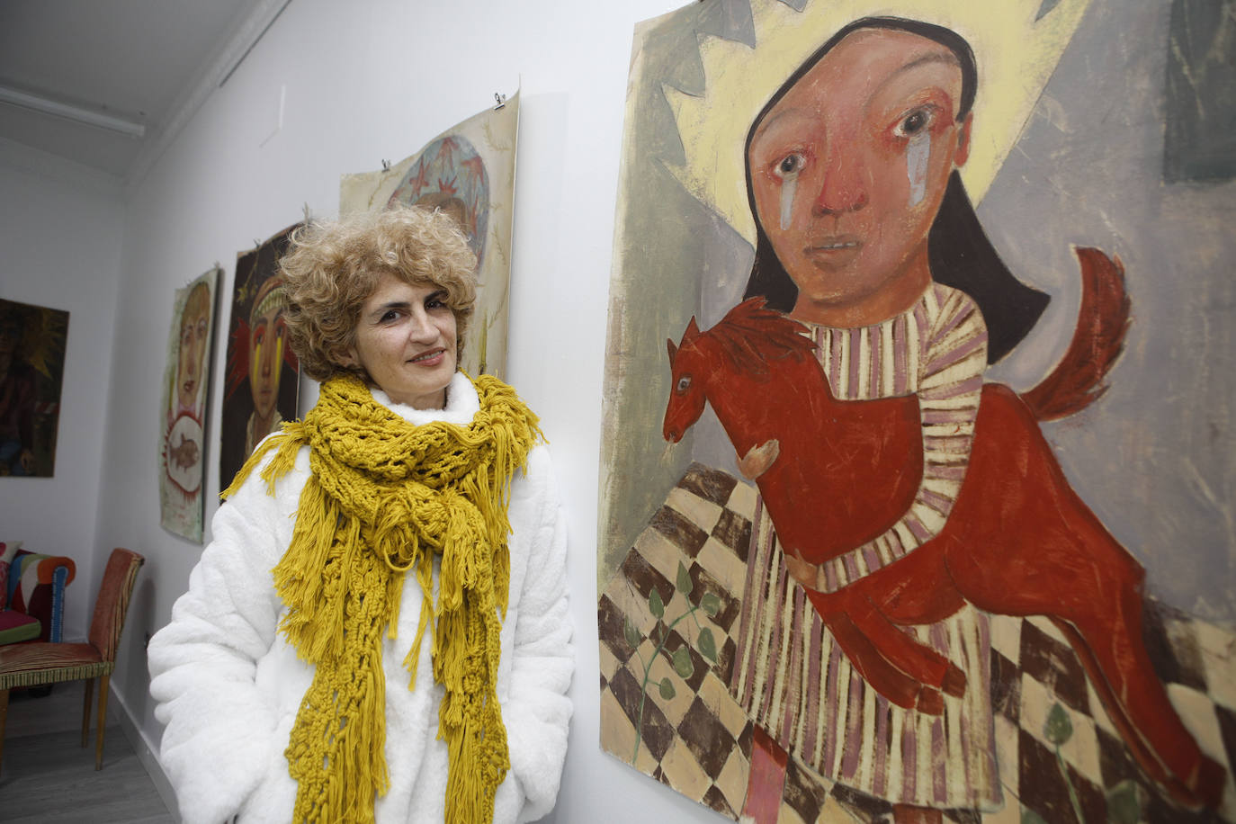 Marian Angulo expone en la sala Belleartes