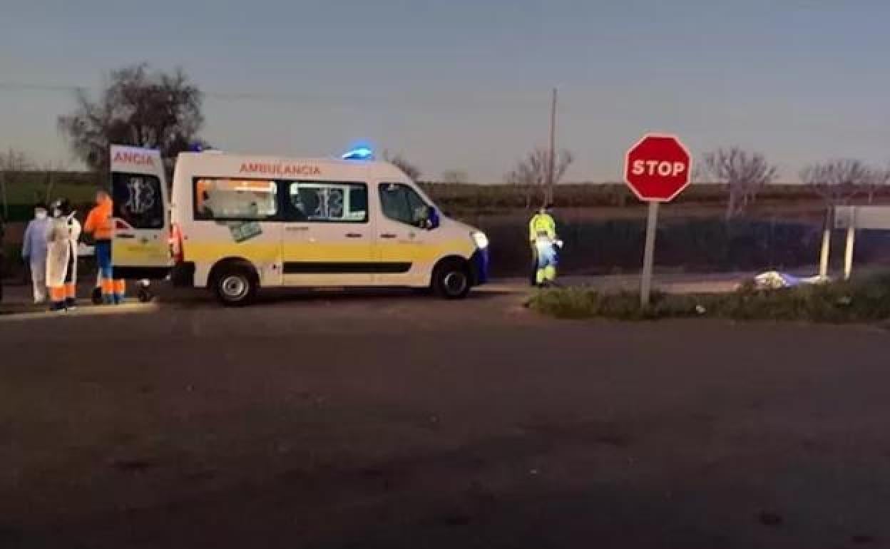 La víctima mortal del accidente en Guareña es una vecina de Valverde de Mérida