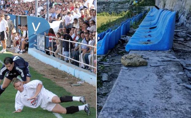 El antes y el después del estadio José Pache de Badajoz